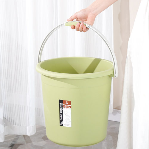 加厚塑料水桶大号储水桶手提小桶学生宿舍洗衣桶家用大容量洗澡桶 - 图2