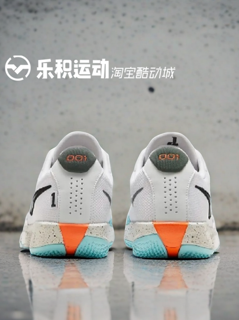 乐积运动NIKE ZOOM GT CUT Academy白蓝低帮实战篮球鞋HF5705-130 - 图3