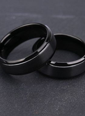 468宽三种宽度黑色哑光砂面钨钢