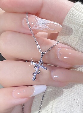 女简约不锈钢轻奢风项链