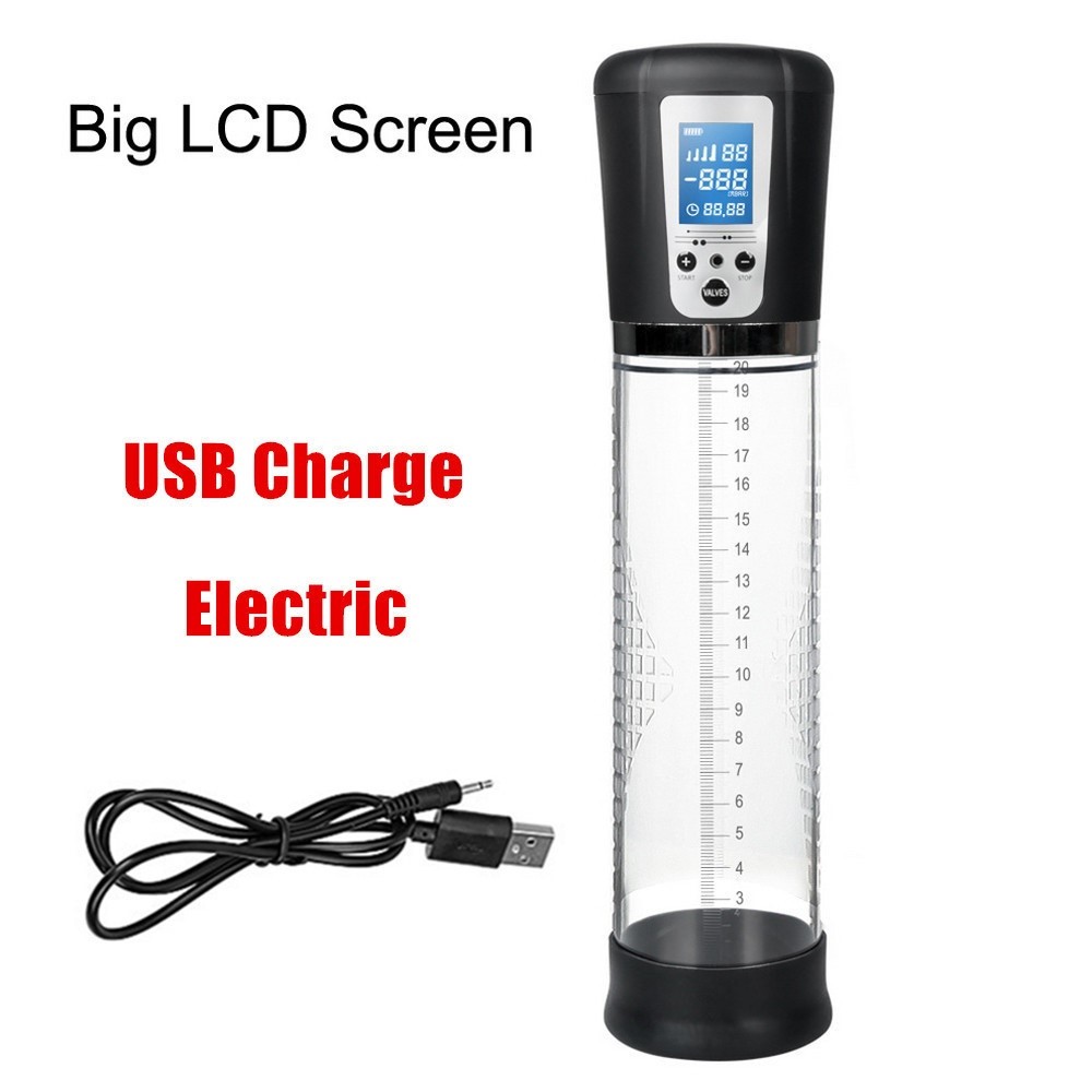 Bigger New Penis Dick Pump Automatic Electric Enlarger Vacuu - 图1