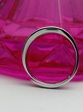 纯银纯银活口戒指空托