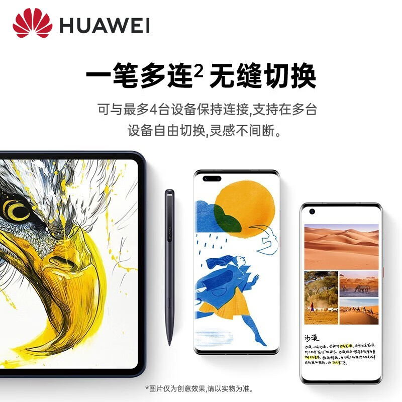 HUAWEI/华为原装M-Pen2代手写笔正品电容笔平板触控笔适Mate60/50/40/30/pro/RS保时捷X2s/X3/X5/Matepad Pro - 图2