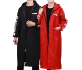 Утепленный длинный водонепроницаемый нагрудник, комбинезон с молнией подходит для мужчин и женщин, фартук