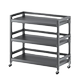 Hot pot restaurant special storage rack with side dishes floor-standing multi-layer