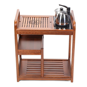 皇家雅致鸡翅木制移动茶车茶水柜带轮功夫茶盘茶具茶桌茶台电磁炉