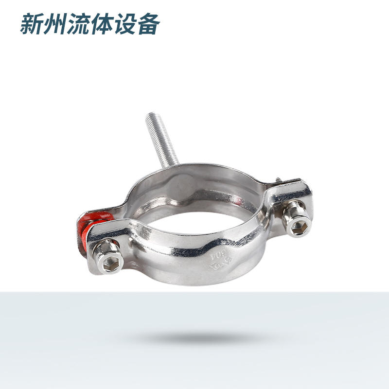 304不锈钢卡扣管支架螺杆固定管夹抱箍燃气管道水管夹PVC卡子管箍 - 图2