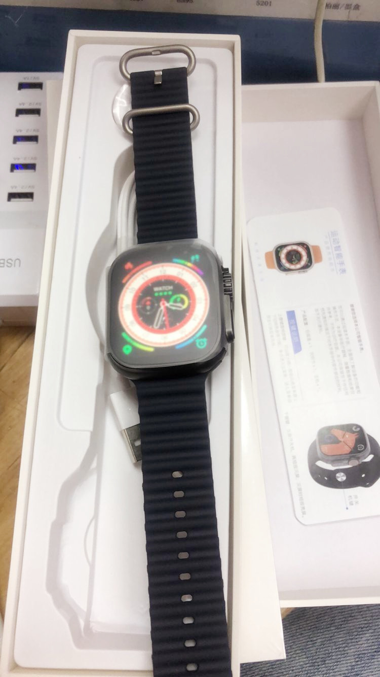 新款智能手表Watch S8 UItra蓝牙通话NFC多功能心率监测消息提醒 - 图3