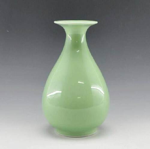 景德镇陶瓷器青釉仿古花瓶客厅家居装饰客厅电视柜工艺品摆件赏瓶 - 图3