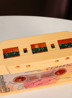 磁带录音机模型发条八音盒