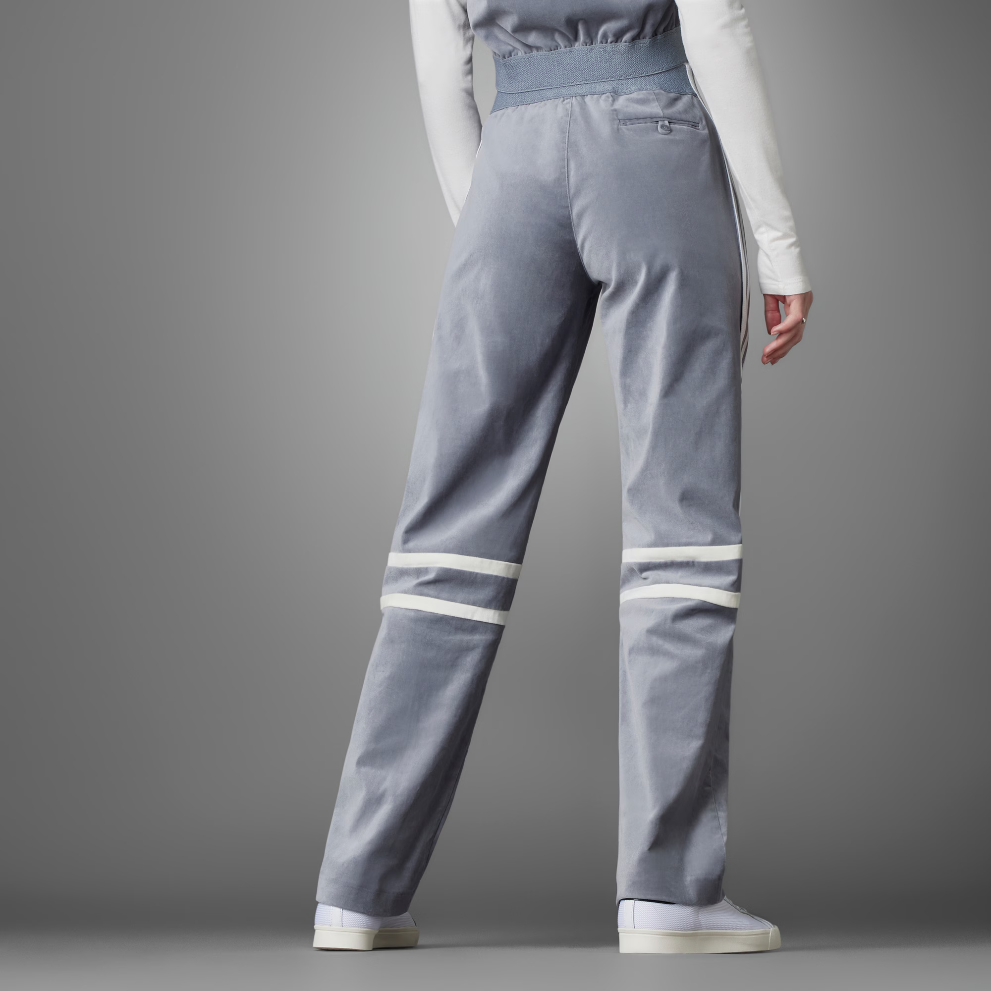 Adidas/阿迪达斯三叶草女子BLUE VERSION运动长裤 HN1002-图0