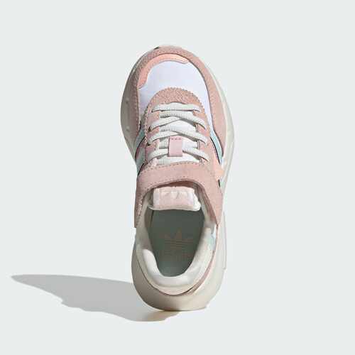Adidas/阿迪达斯 儿童三叶草 SHOES 经典魔术贴运动鞋 JR7990 - 图2