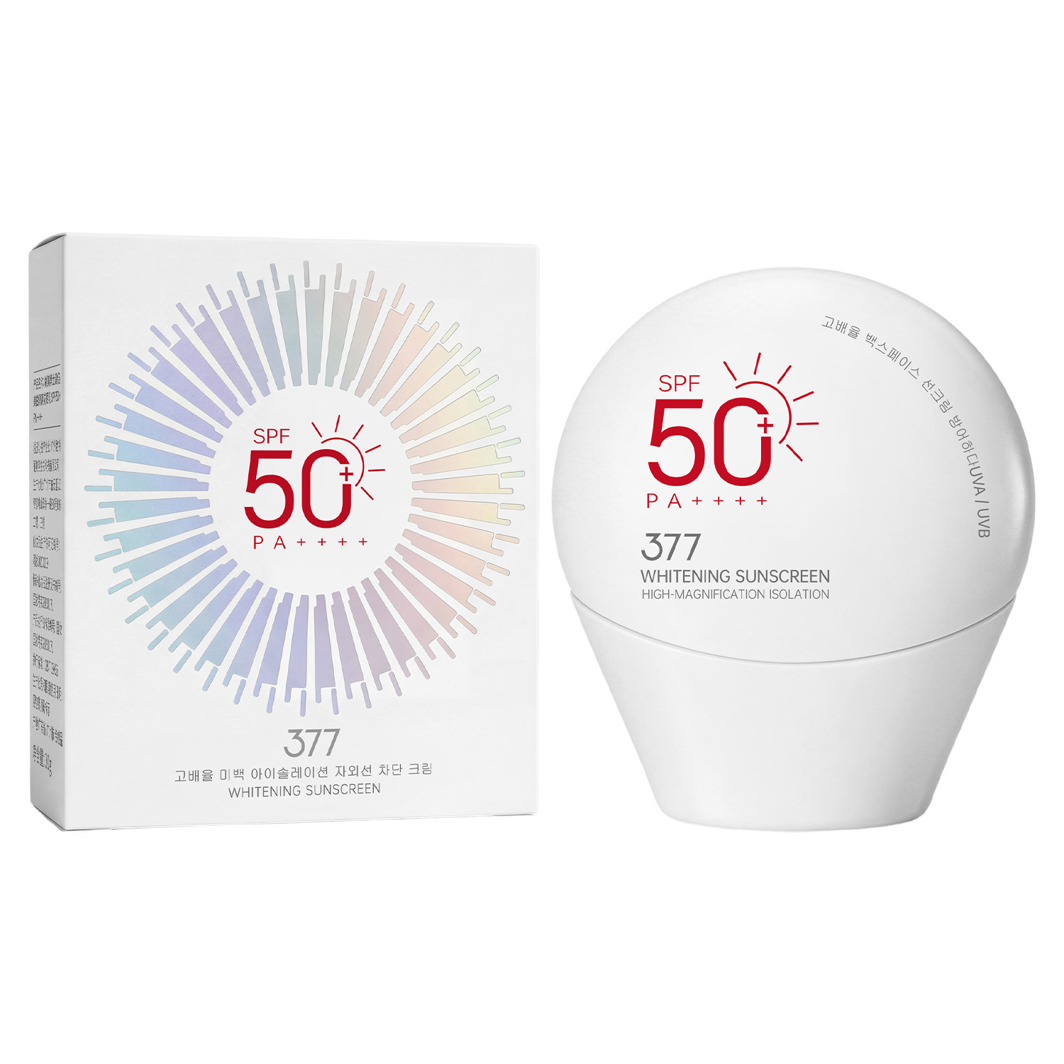 377美白防晒霜50倍防紫外线面部专用身体喷雾官方正品舰旗店女男