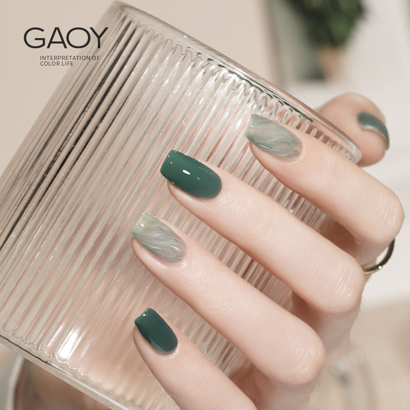 gaoy戈雅红瓶冰透色2023年指甲油 GAOY戈雅指甲彩妆