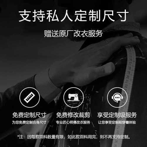 GIEVES CHARLES意大利进口面料双排金扣布雷泽西装男休闲羊毛西服 - 图3