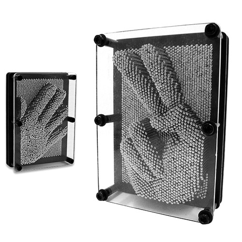 3D针画百变针雕手模新奇减压玩具摆件桌面六一节儿童玩具生日礼物 - 图3