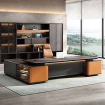 Boss Desk Boss Table-style minimalist modern high-end Presidents Chairman of the Office Grand Bandai