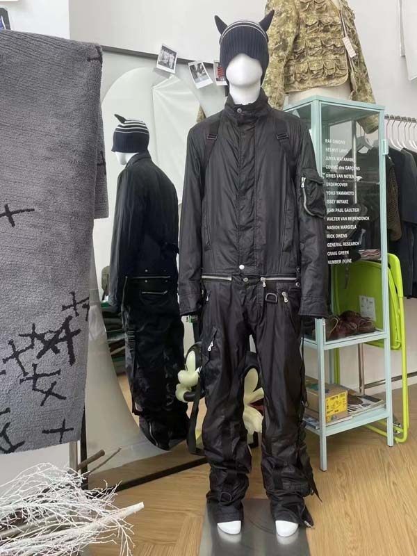 MRLEE independent style Archie03AW nylon strap racing suit overalls