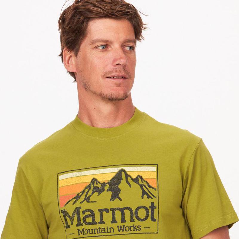 MARMOT土拨鼠 舒适代购运动T恤男专柜新款夏季休闲短袖吸湿排汗 - 图3
