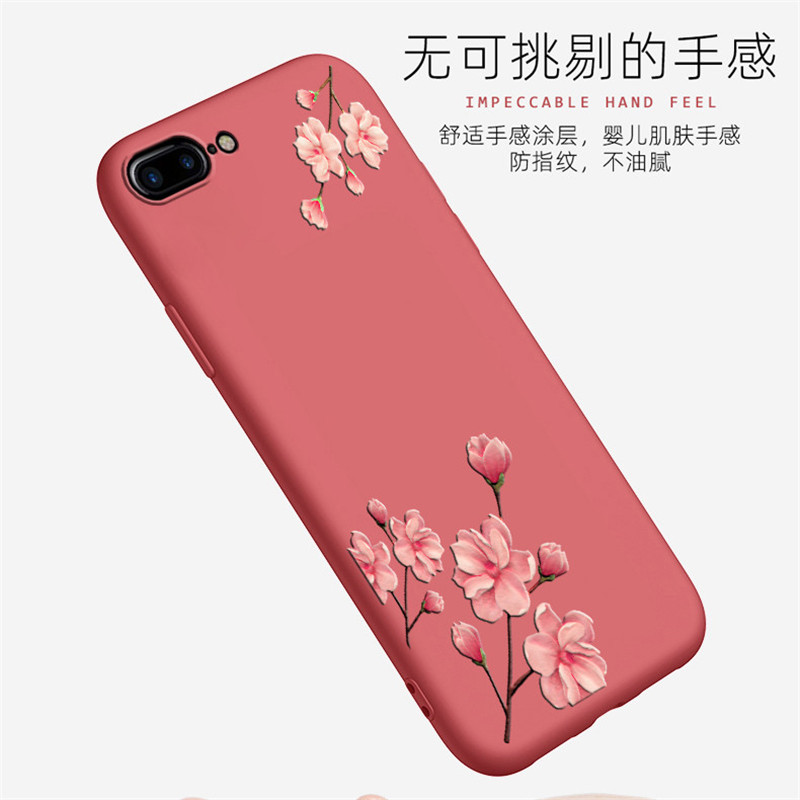 兰花适用于iPhone11ProMax手机壳苹果XS全包镜头7/8plus精孔6splus硅胶13pro女款i12mini防摔磨砂XR保护套SE2 - 图0