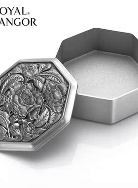 皇家雪兰莪台北国立故宫博物院纯手工帝苑奇珍储物盒锡制品饰物盒