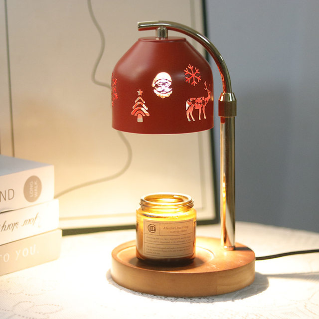 Christmas aromatherapy lamp melted wax lamp warm Nordic