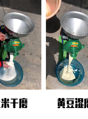 磨豆腐机家用小型 水磨 电动钢打磨压豆腐米浆全自动磨豆子机家用