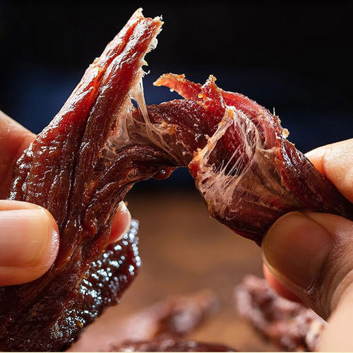 天莱香牛风干手撕牛肉干200g办公室休闲户外零食儿童新疆特产肉脯 - 图1