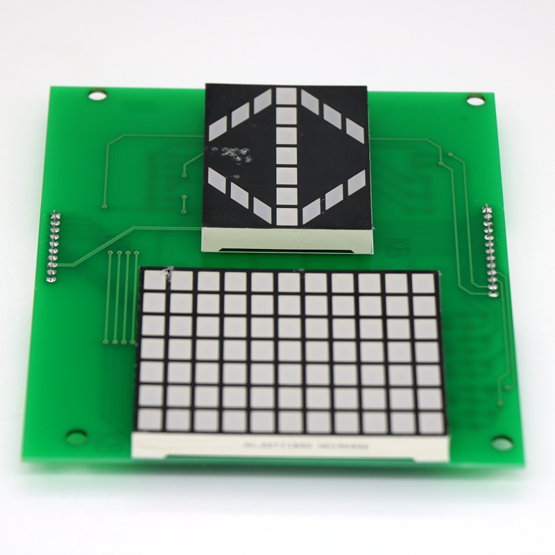 三菱电梯配件轿内显示板P235710 740B000G02 LC130A100 LHA-023A - 图1