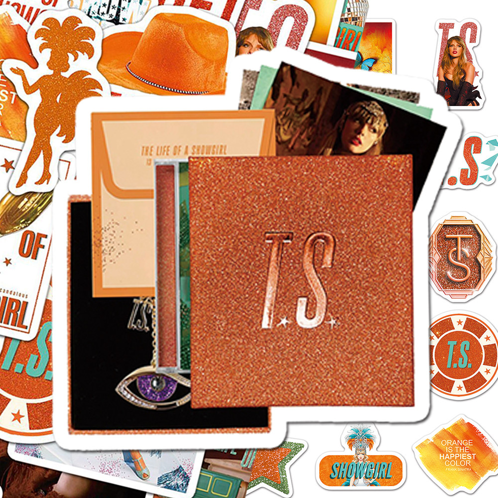 100张泰勒霉霉TS12贴纸热门歌手精美周边diy应援素材装饰手机电脑,淘宝优惠券,粉丝福利购,淘宝优惠卷