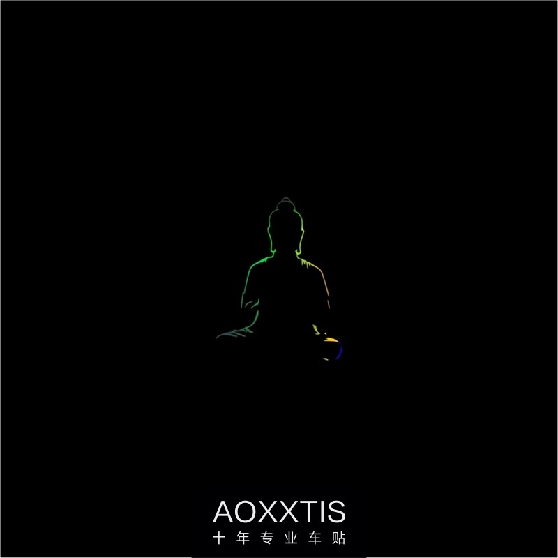 佛系文化车贴平安汽车车身后挡风玻璃遮挡划痕防水反光车贴纸,淘宝优惠券,粉丝福利购,淘宝优惠卷