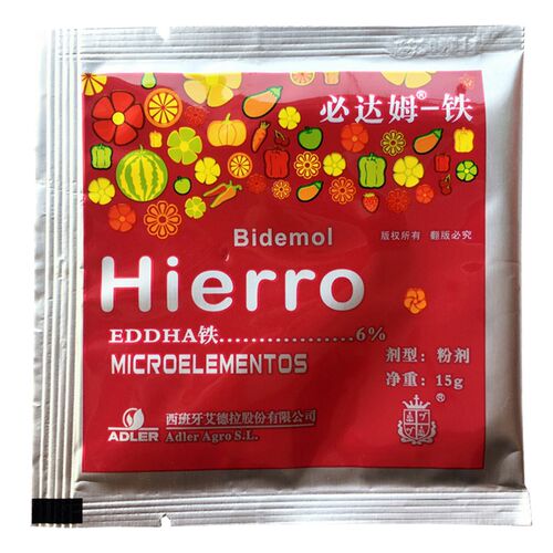 必达姆铁 西班牙进口EDDHA螯合铁肥微量果树葡萄补铁黄叶绿 包邮 - 图0