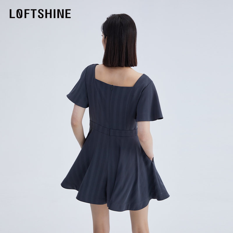 LOFTSHINE珞炫连体裤女高级感夏新款时尚舒适连体衣42217243 - 图2