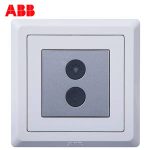 ABB i-家 爱家智能开关WIFI远程家居一路无线调光器烟灰色盖板