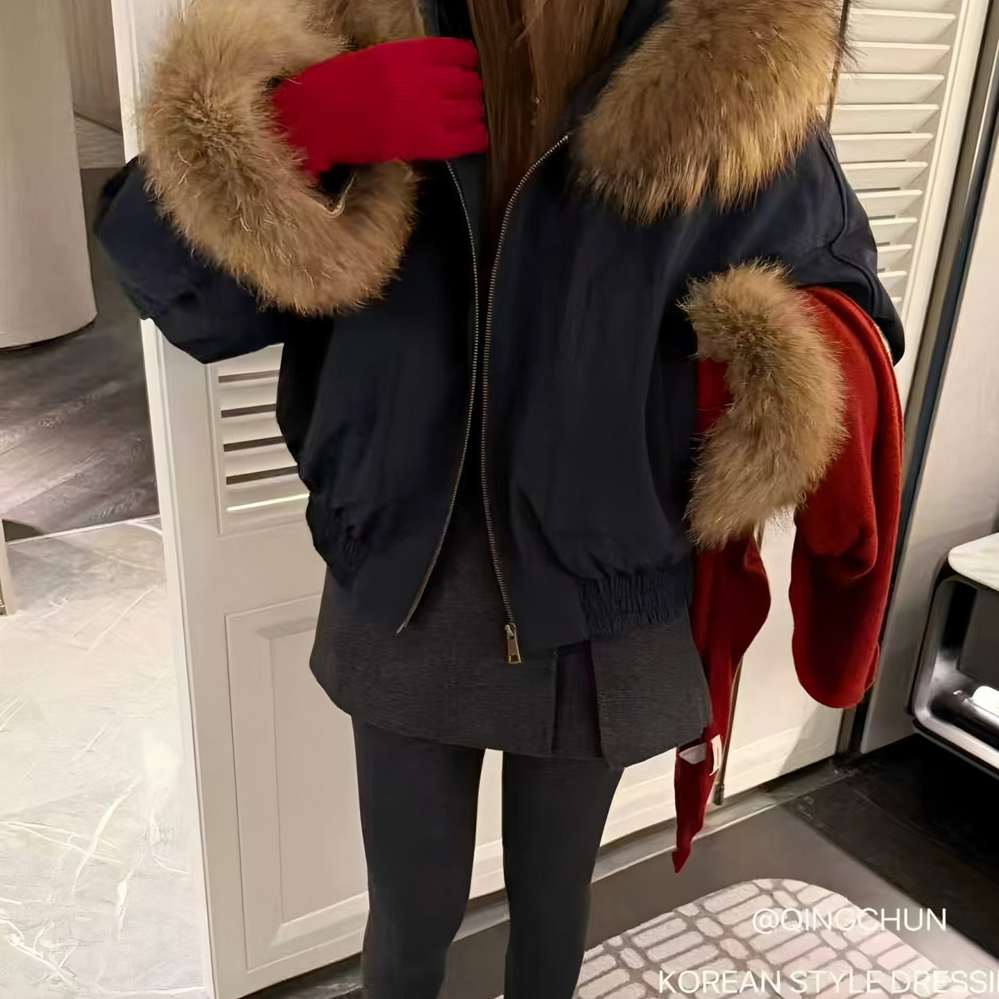 大毛领羽绒派克服外套女冬季2025新款白鸭绒宽松保暖加厚短款上衣,淘宝优惠券,粉丝福利购,淘宝优惠卷