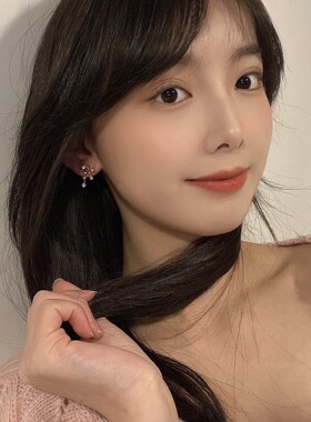 气质星星耳钉小众设计感耳钉女韩国网红五星耳环小巧耳饰