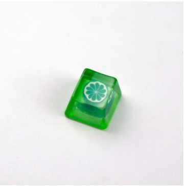 KCA高度柠七键帽PBT热升华机械键盘用按键球帽个性柠檬茶全套键帽 - 图2