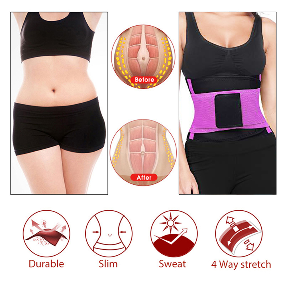 Waist Bandage Wrap Trimmer Belt Waist Trainer Body Shapewear - 图2