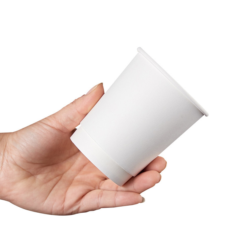 Disposable leak-proof double-layer paper cup hot drink packaging cup