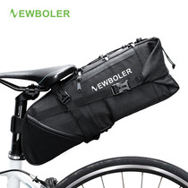 NEWBOLER Bike Tailbag Large Capacity Riding Equipped Road Mountain Bike Saddle Bag Waterproof Bike Bag