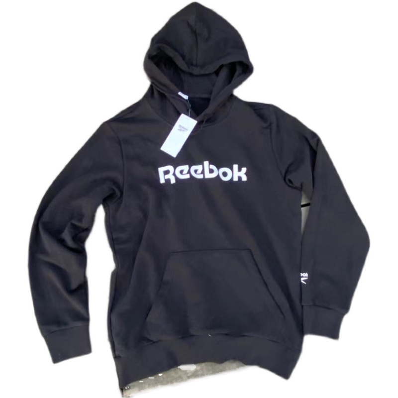 REEBOK锐步男子毛圈连帽运动休闲卫衣GV5514 GV5513 GR8475-图3