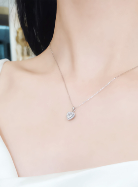 「怦然心动」纯银s925项链女轻奢小众2026新款爆款生日礼物送朋友