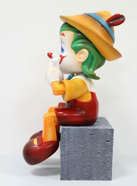匹诺曹小丑公仔摆件手办潮玩人偶玩具玩偶GK模型周边礼物潮玩