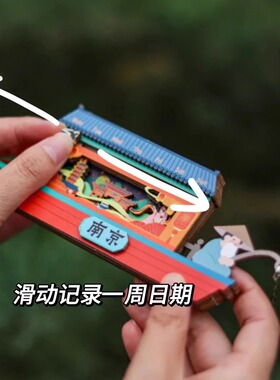 有颜有趣又有料城市DIY冰箱贴