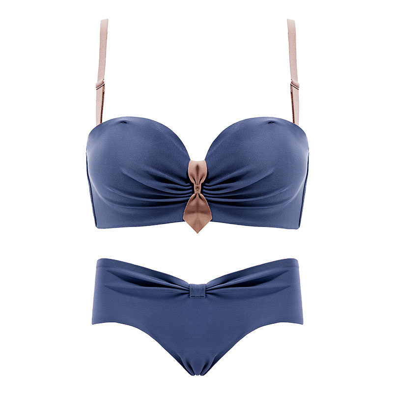 bra少女日系小胸聚拢无钢圈文胸罩 多情猫文胸