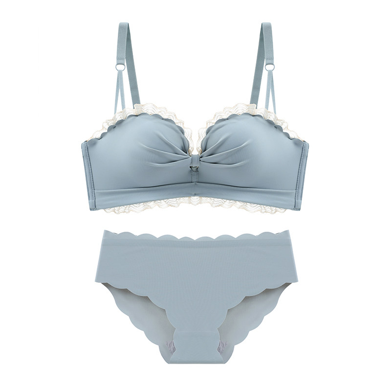 多情猫小胸聚拢无钢圈薄款文胸罩 多情猫文胸