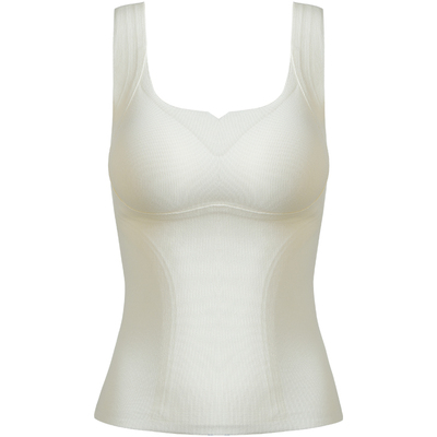 多情猫保暖背心女款带胸垫2024秋冬羊绒内搭小胸显大一体免穿文胸