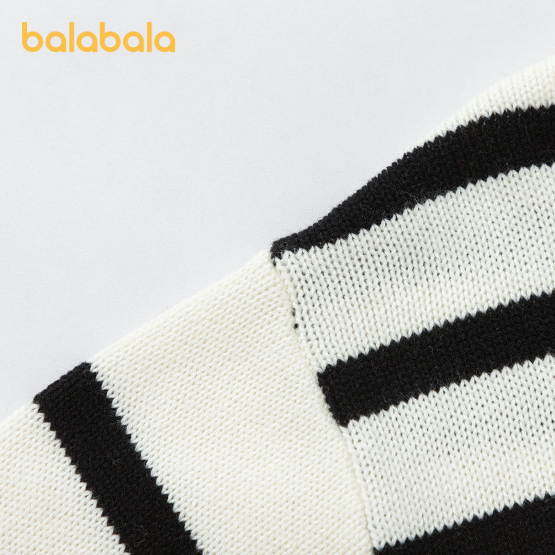 巴拉巴拉balaOne童装儿童毛衫女童2025冬新款毛衣打底衫男针织衫,淘宝优惠券,粉丝福利购,淘宝优惠卷