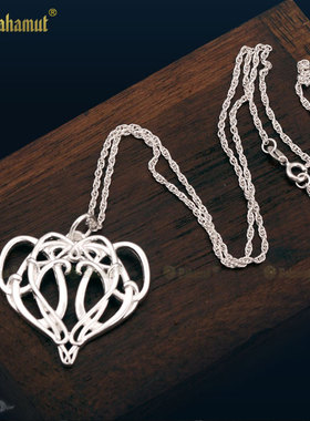 森系项链男士欧美925指环王魔戒