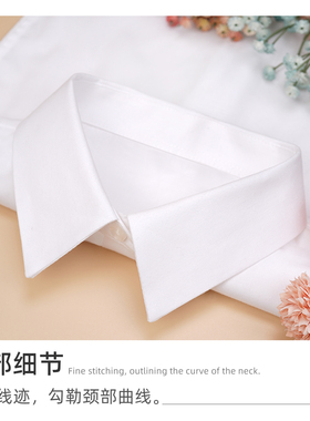 白色假领女百搭衬衫领内搭装饰领